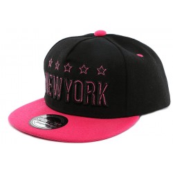 Casquette Enfant Noire et Rose enfant de 7 à 12 ans ANCIENNES COLLECTIONS Hip Hop Honour