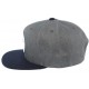 Snapback Brixton Grise bleu avec visière marine ANCIENNES COLLECTIONS divers