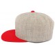 Casquette Grise et Rouge Brixton Rival ANCIENNES COLLECTIONS divers