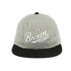 Casquette Snapback Grise et Noire FENWAY CASQUETTES BRIXTON