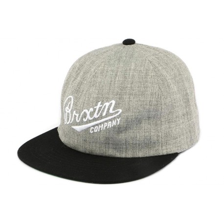 Casquette Snapback Grise et Noire FENWAY CASQUETTES BRIXTON