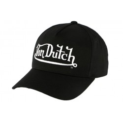 Casquette Baseball Noire John par Von Dutch ANCIENNES COLLECTIONS divers