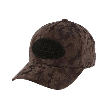 Casquette Baseball Noire Camouflage Army Von Dutch ANCIENNES COLLECTIONS divers