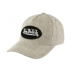 Casquette baseball Grise Bill par Von Dutch ANCIENNES COLLECTIONS divers