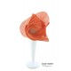 Chapeau cérémonie Koliade en buntal orange ANCIENNES COLLECTIONS divers