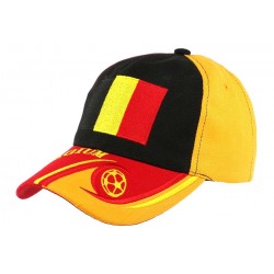 Casquette Enfant Belgique Football 6 à 11 ans Casquette Enfant Nyls Création