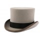 Chapeau Haut de Forme Gris Christys' London ANCIENNES COLLECTIONS divers