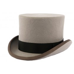 Chapeau Haut de Forme Gris Christys' London ANCIENNES COLLECTIONS divers