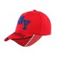 Casquette Baseball NY Rouge et Bleue Stan CASQUETTES Hip Hop Honour