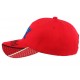 Casquette Baseball NY Rouge et Bleue Stan CASQUETTES Hip Hop Honour