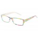 Lunettes Loupe Mode Multicolors Verte jersey Lunettes Loupes New Time