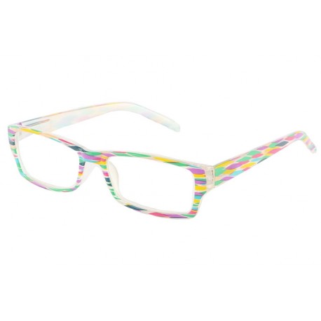 Lunettes Loupe Mode Multicolors Verte jersey Lunettes Loupes New Time
