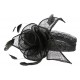 Chapeau Mariage Noir Serre tête Figue ANCIENNES COLLECTIONS divers