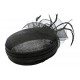 Chapeau Mariage Noir en paille sisal Mure ANCIENNES COLLECTIONS divers