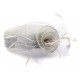 Chapeau Mariage Gris en paille sisal Mure ANCIENNES COLLECTIONS divers