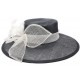 Chapeau Mariage Marine et Blanc Méli Mélo ANCIENNES COLLECTIONS divers