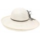 Chapeau Mariage Blanc et Noir en paille sisal Fraise ANCIENNES COLLECTIONS divers