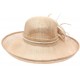 Chapeau Mariage Marron Clair en paille sisal Fraise ANCIENNES COLLECTIONS divers