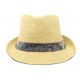 Chapeau de Paille Beige Python ANCIENNES COLLECTIONS divers