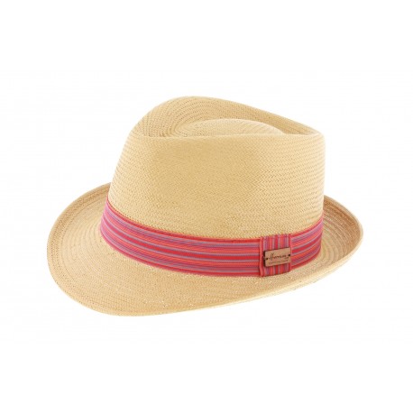 Chapeau paille tabac benson Herman Headwear en Toyo ANCIENNES COLLECTIONS divers