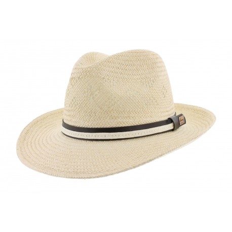 Chapeau paille Naturel et Beige Zory Herman Headwear ANCIENNES COLLECTIONS divers