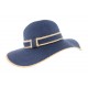 Chapeau paille Bleu Clara Herman Headwear ANCIENNES COLLECTIONS divers