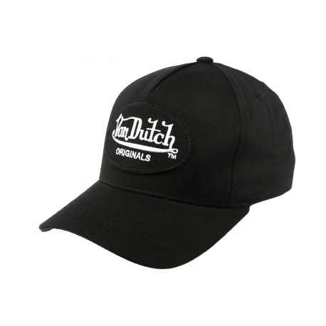 Casquette Baseball Noire Von Dutch Lof BB CASQUETTES VON DUTCH