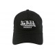 Casquette Baseball Noire Von Dutch Lof BB CASQUETTES VON DUTCH