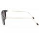 Lunette de soleil Mode Noir Brillant et Argent Zangra LUNETTES SOLEIL Eye Wear