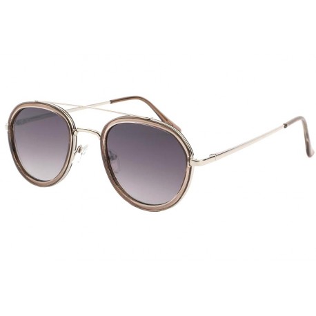 Lunettes de soleil Tendance Gris Taupe Verre Plat Lock ANCIENNES COLLECTIONS divers