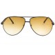 Lunette de soleil aviateur Tendance Noir et Jaune Alkyl LUNETTES SOLEIL Eye Wear