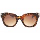 Lunettes de soleil Femme Ronde Ecailles Marron Meslay LUNETTES SOLEIL Eye Wear