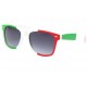 Lunettes de soleil Italie Verte Blanche et Rouge LUNETTES SOLEIL Eye Wear