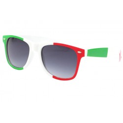 Lunettes de soleil Italie Verte Blanche et Rouge LUNETTES SOLEIL Eye Wear