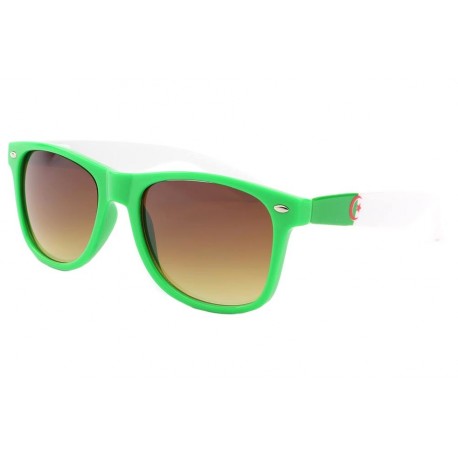 Lunette de soleil Algerie verte, blanche et rouge LUNETTES SOLEIL Eye Wear