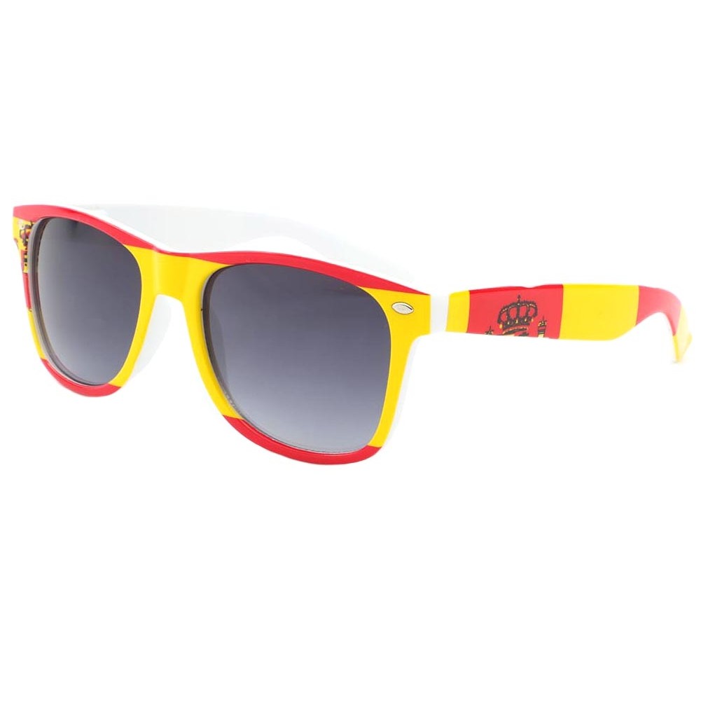 LA LUNETTE 02 / JAUNE FLUO ET VERRES SUNSET