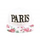 Snapback PARIS Blanche Rose Rouge ANCIENNES COLLECTIONS divers