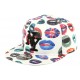 Snapback NY Blanche et Bleu KissMe ANCIENNES COLLECTIONS divers