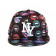 Snapback NY Noire et Rouge KissMe ANCIENNES COLLECTIONS divers