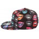 Snapback NY Noire et Rouge KissMe ANCIENNES COLLECTIONS divers