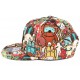 Casquette enfant Manga Marron Jaune et Rouge à partir de 7 ans ANCIENNES COLLECTIONS divers