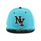 Casquette NY Enfant Bleu ciel et Noir Tag à partir de 7 ans ANCIENNES COLLECTIONS divers