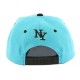 Casquette NY Enfant Bleu ciel et Noir Tag à partir de 7 ans ANCIENNES COLLECTIONS divers