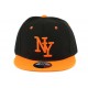 Casquette Enfant Noir et Orange New York à partir de 7 ans ANCIENNES COLLECTIONS divers