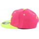 Casquette Enfant Rose et Jaune Fluo New York à partir de 7 ans ANCIENNES COLLECTIONS divers