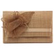 Pochette Mariage Marron en sisal Alexa ANCIENNES COLLECTIONS divers