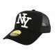 Casquette ny Enfant Noir Baseball de 7 à 12 ans ANCIENNES COLLECTIONS divers