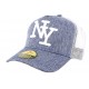 Casquette Baseball NY Bleu Hip Hop Honour ANCIENNES COLLECTIONS divers