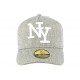 Casquette Baseball NY Grise Hip Hop Honour ANCIENNES COLLECTIONS divers