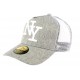 Casquette Baseball NY Grise Hip Hop Honour ANCIENNES COLLECTIONS divers